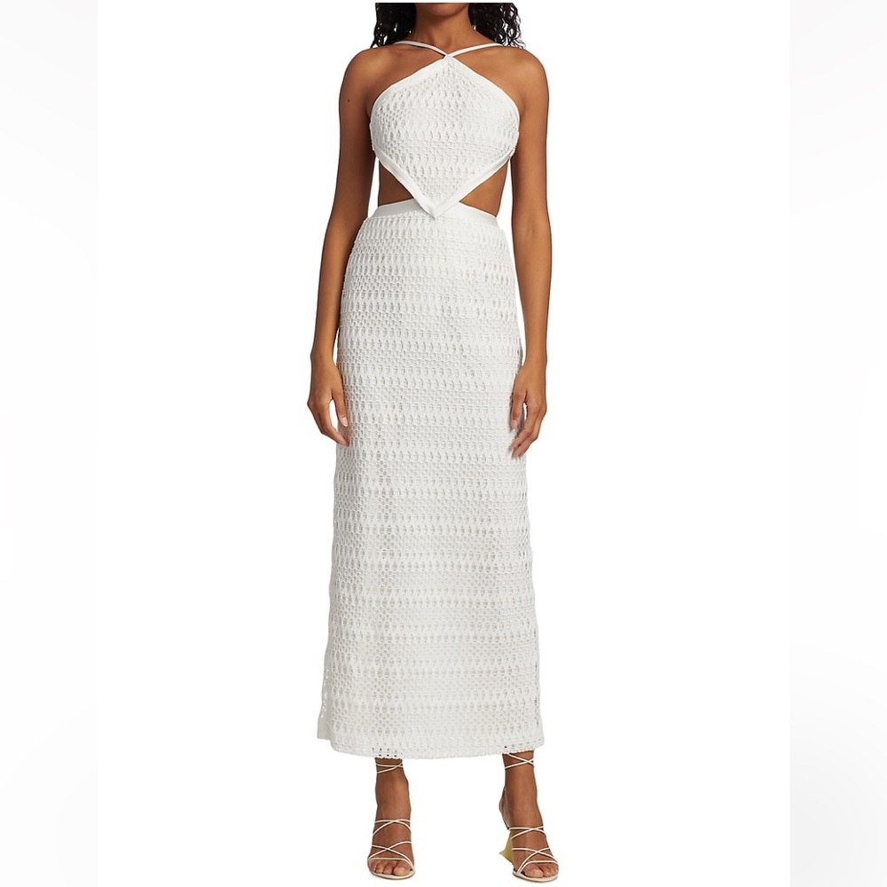 PatBO Crochet Cutout Dress
